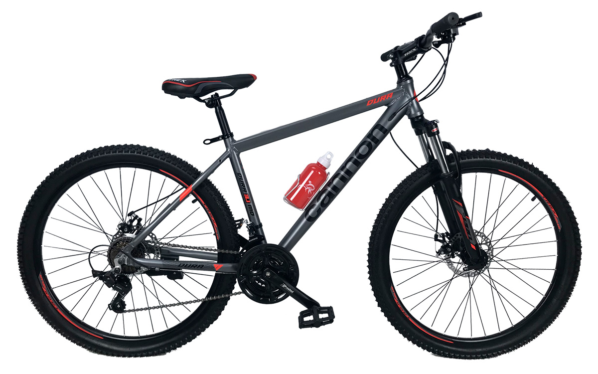 Велосипед Cannon DURA 27,5" (2021) 2021 Серо-красный